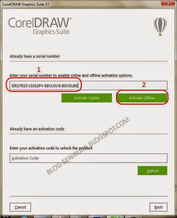 serial number corel draw 8